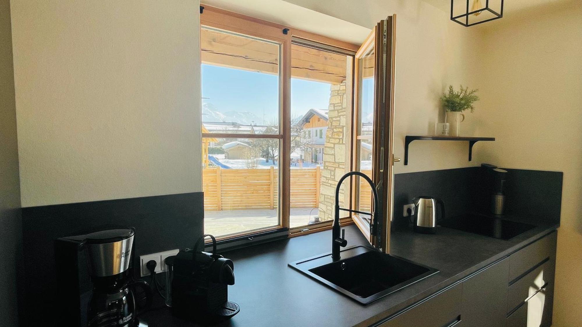Chalet Hoamat Leben Leogang Rom bilde